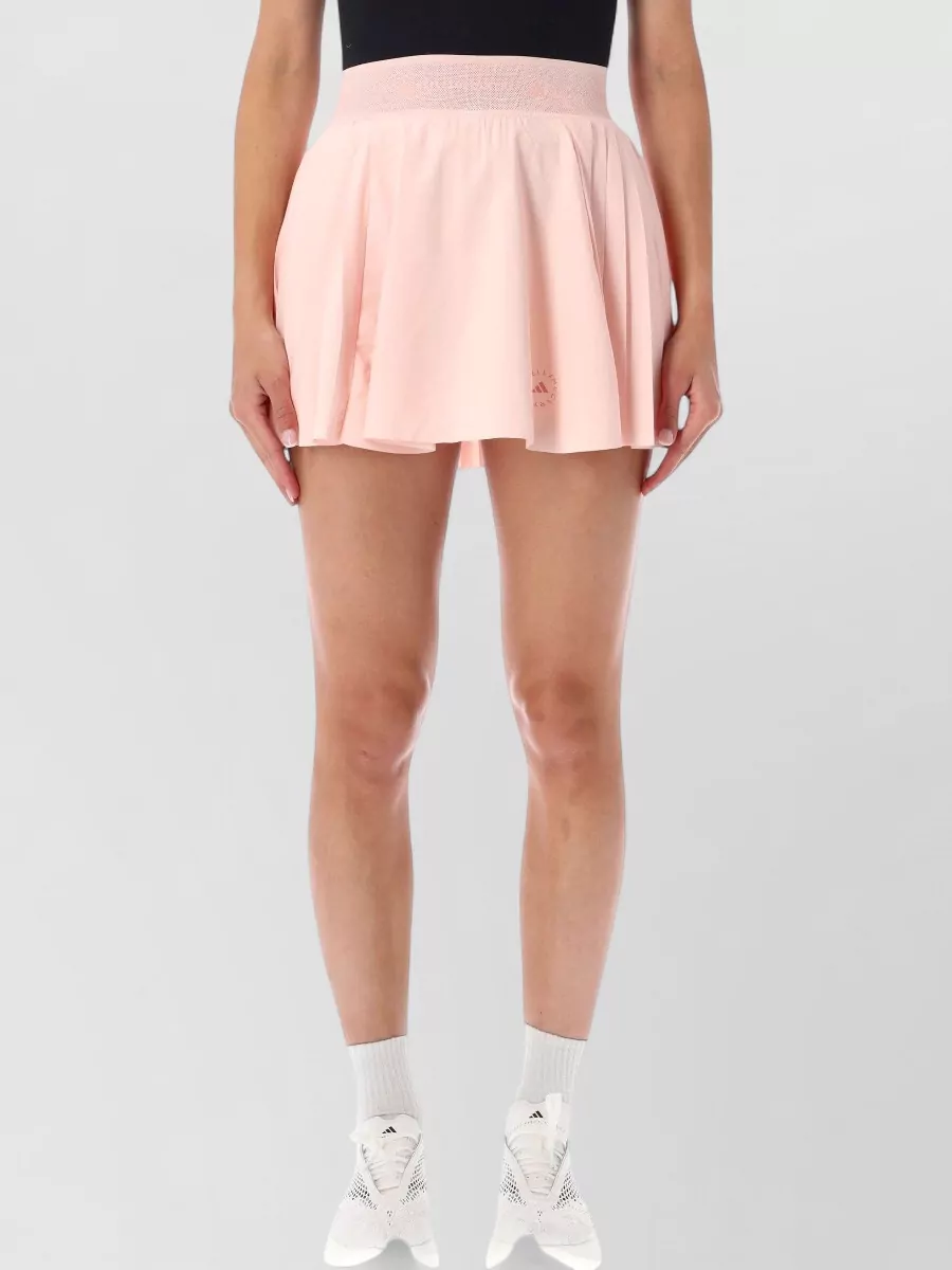 Adidas by Stella McCartney high-rise pleated skort
