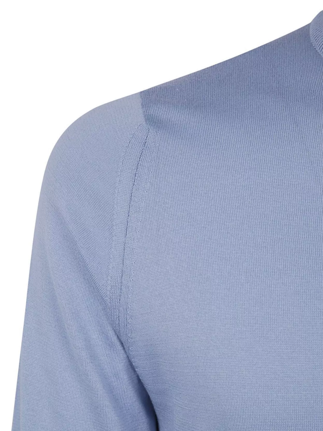 John Smedley Hatfield Long Sleeves Crewneck Pullover In Blue
