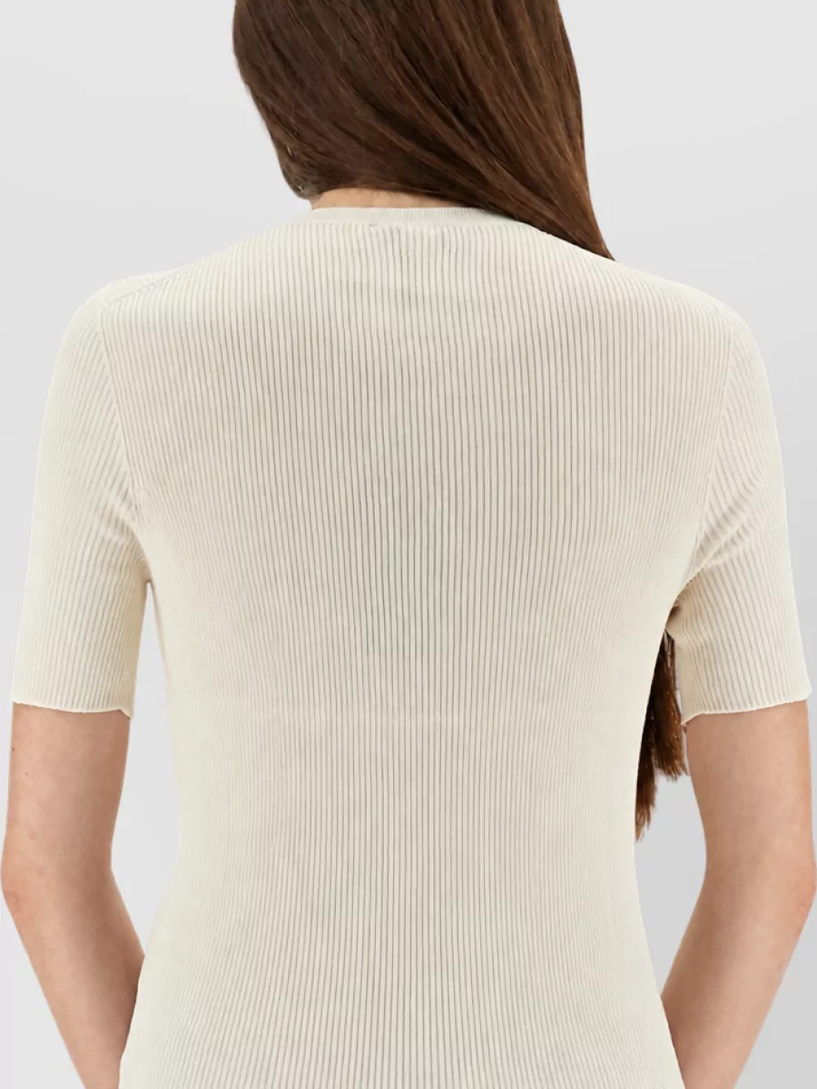 Fendi Logo Knit T-Shirt