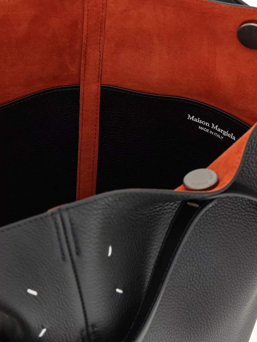 Maison Margiela Medium Shoulder Bag Adjustable Strap Top Handle