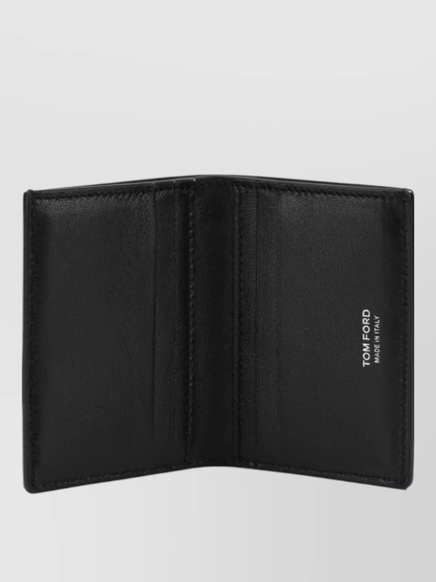 Tom Ford Exotic Line Bifold Card Holder Embossed