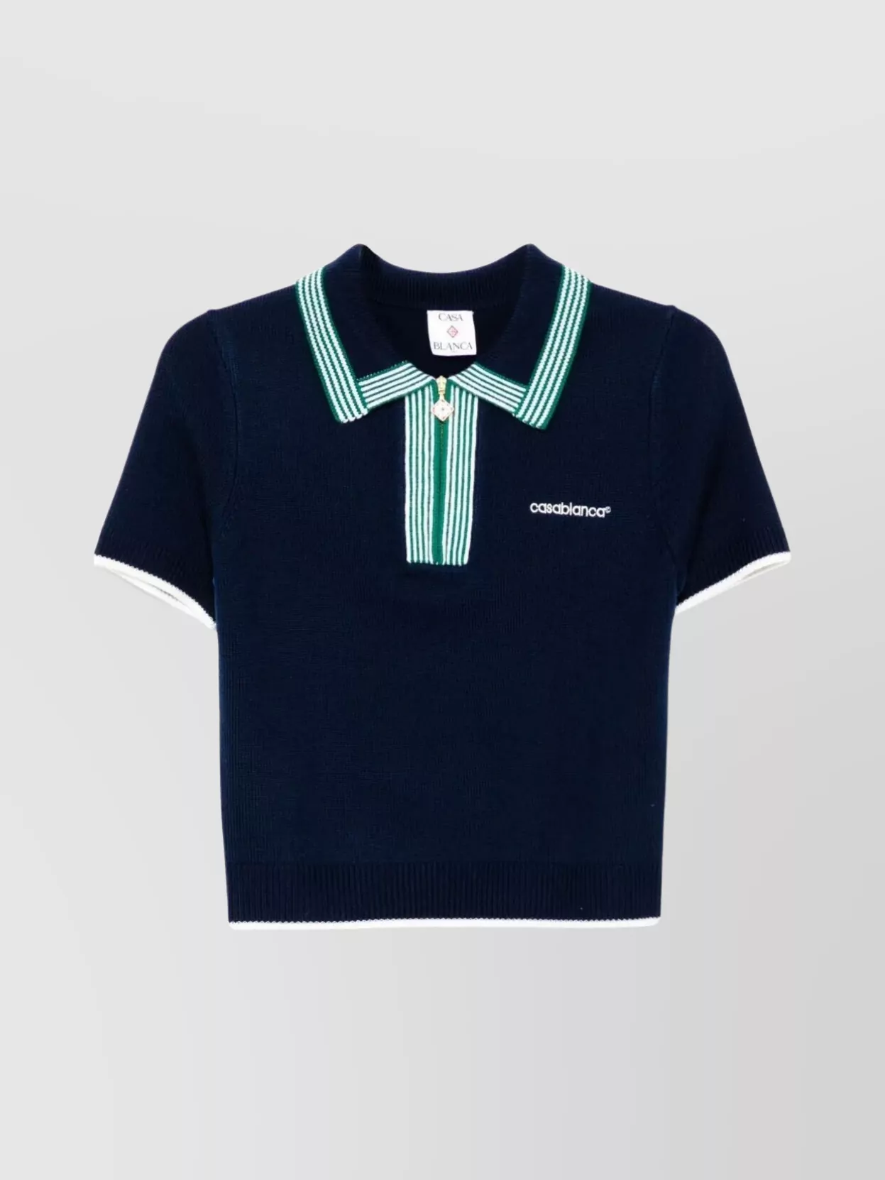 Casablanca Tennis Polo Short Sleeves