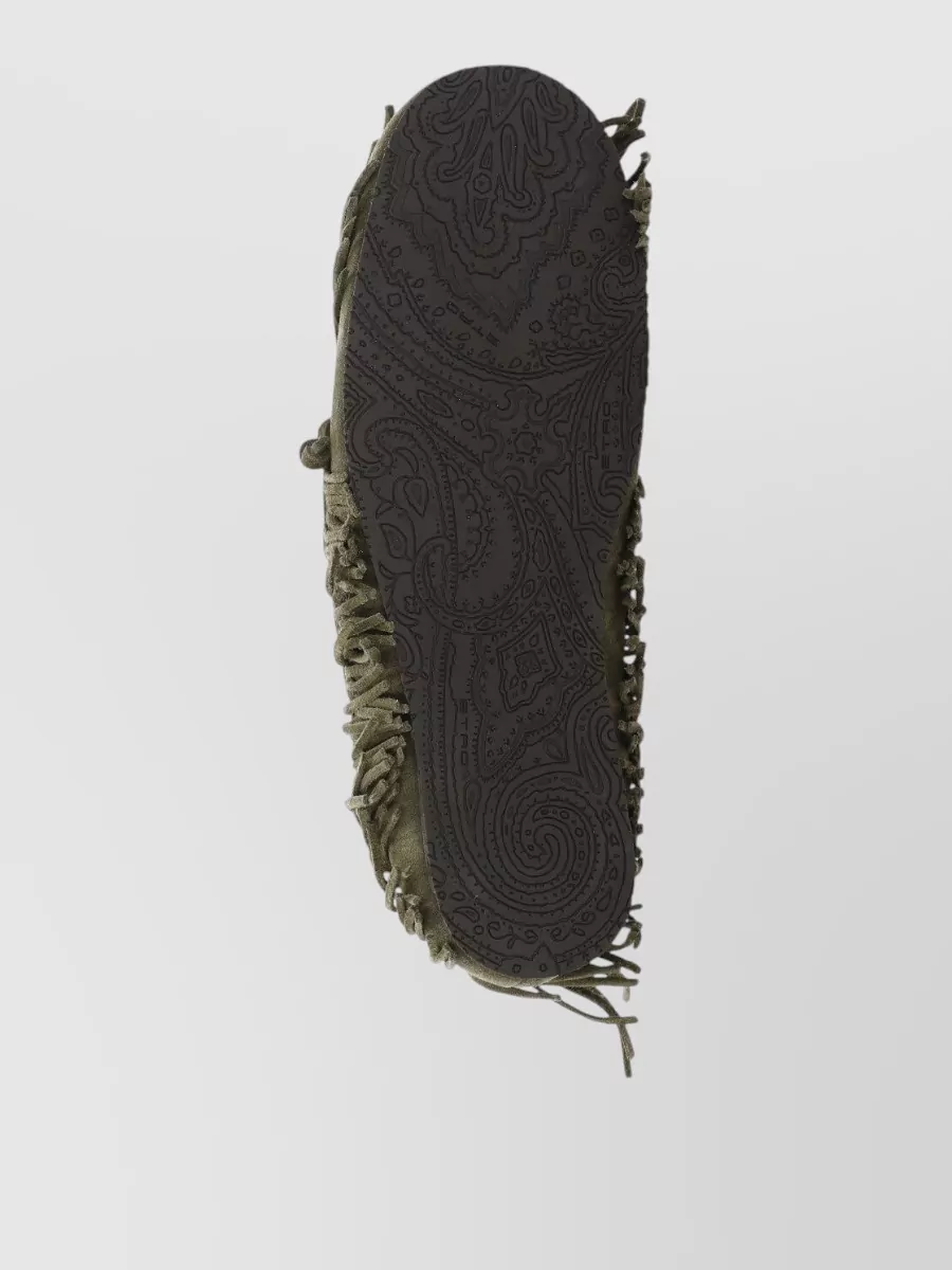 Etro Suede Moccasins