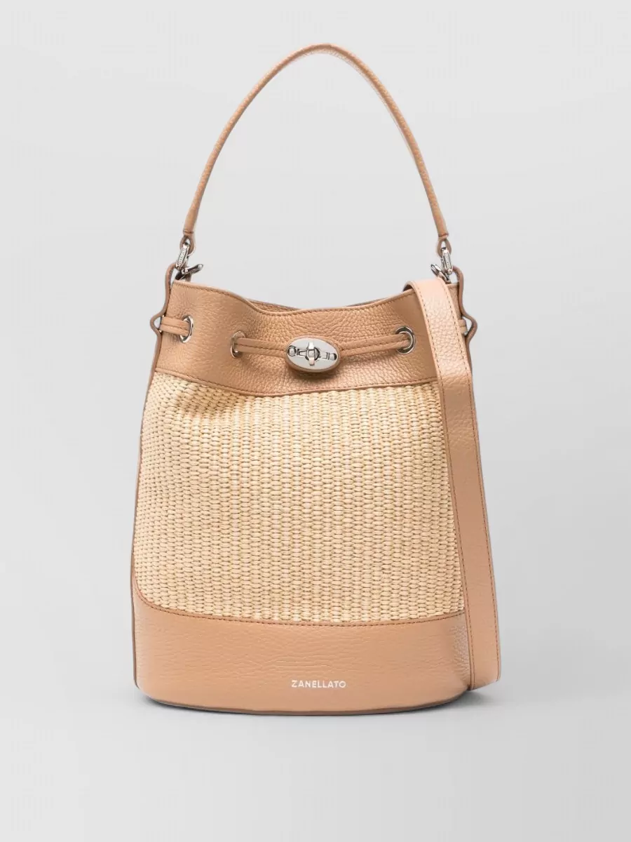 Zanellato Calf Leather Bucket Bag