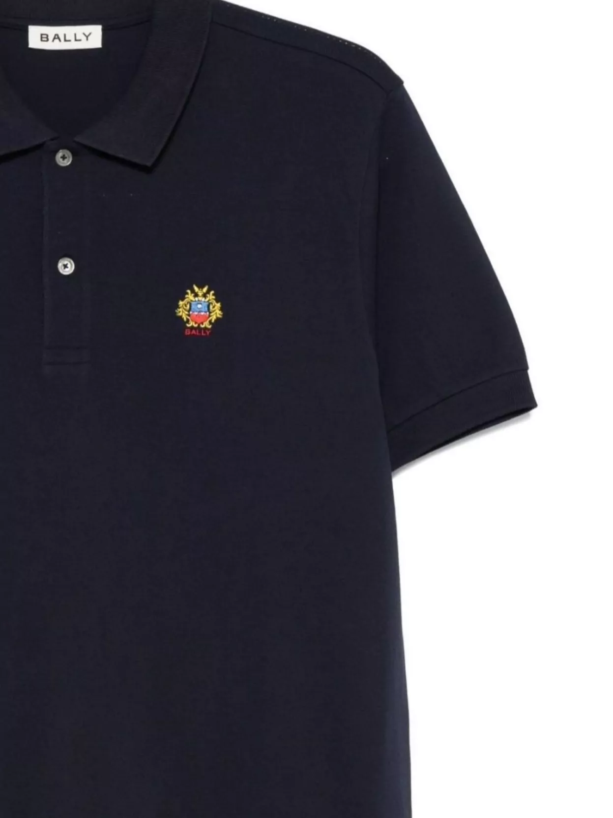 Bally Short Sleeve Polo Shirt With Collar Design