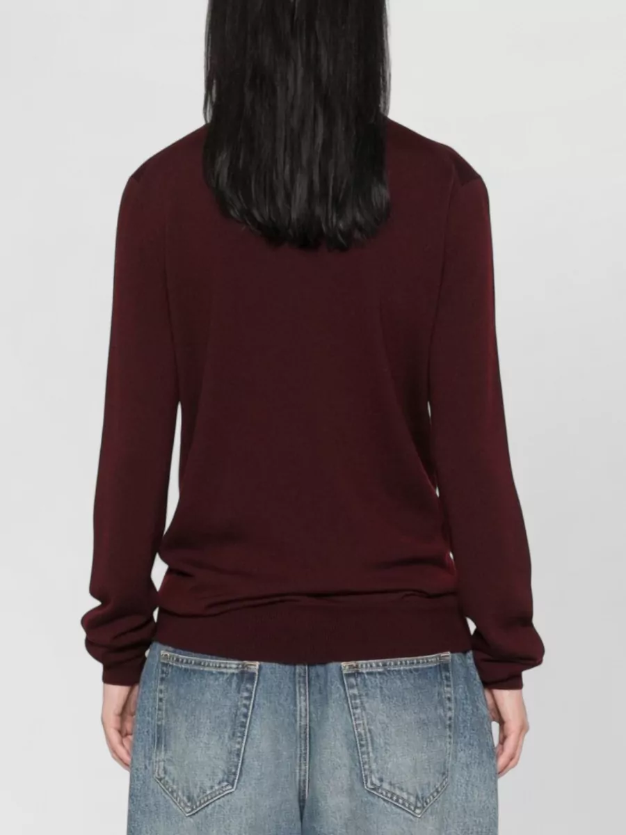 The Frankie Shop Merino Wool Crewneck Sweater