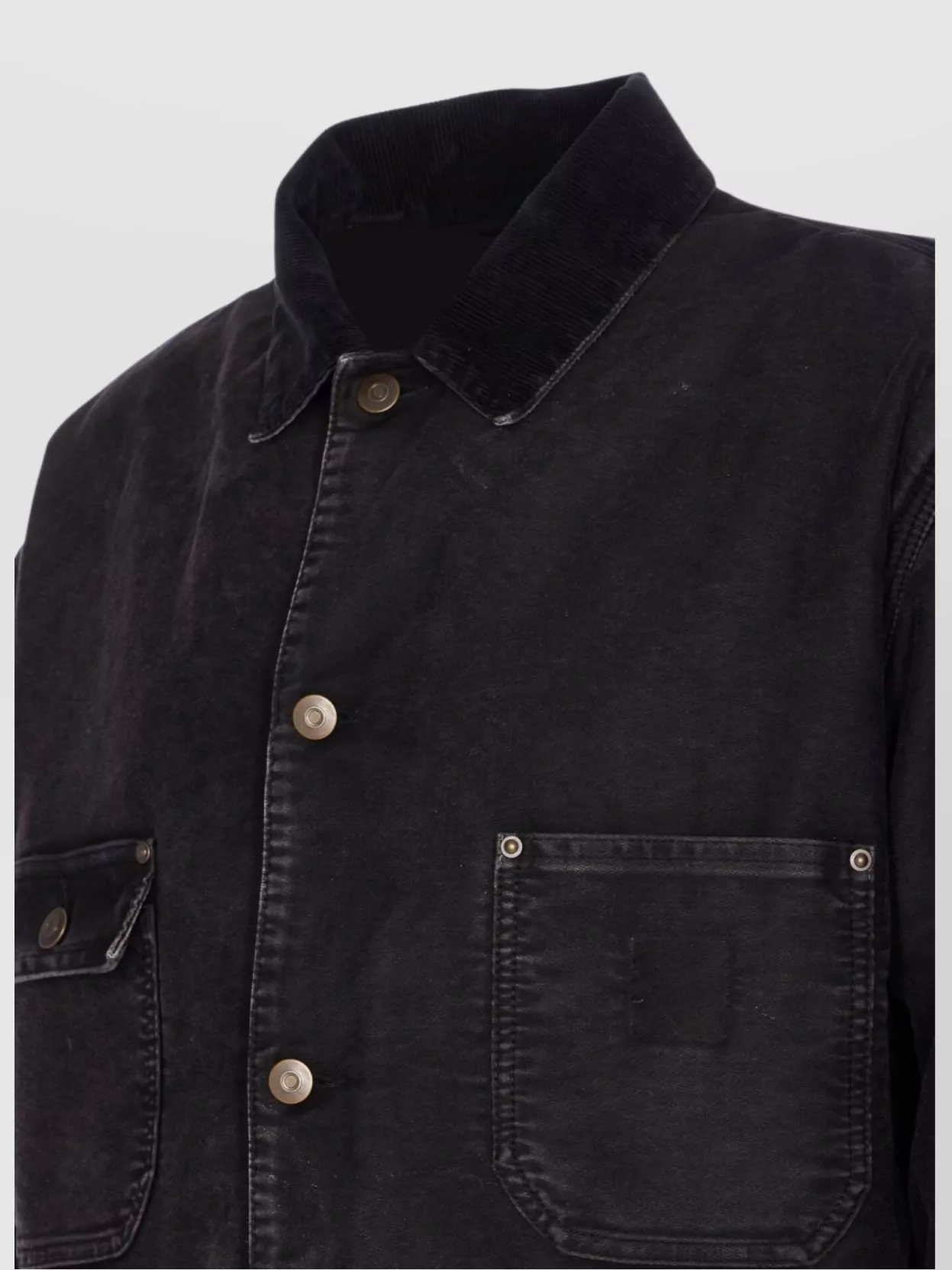 Maison Margiela Long Sleeve Jacket Featuring Front Pockets