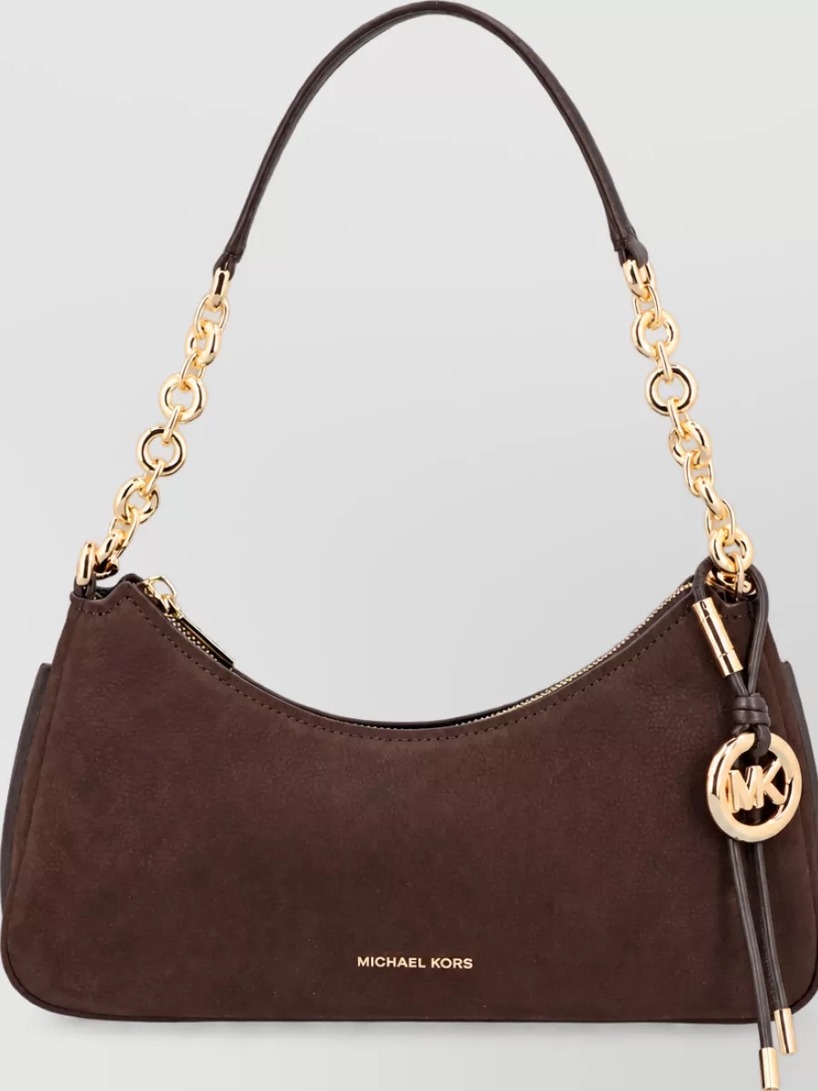 Michael Kors medium leather clutch bag