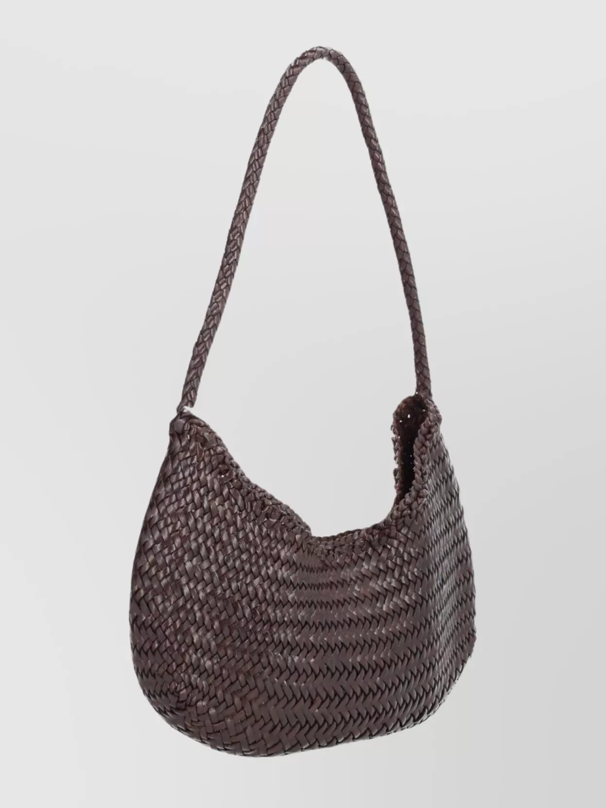 Dragon Diffusion Curved Shoulder Bag Woven Texture