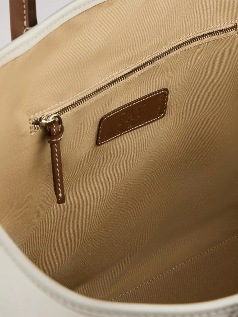 Fay Leather Tote Bag