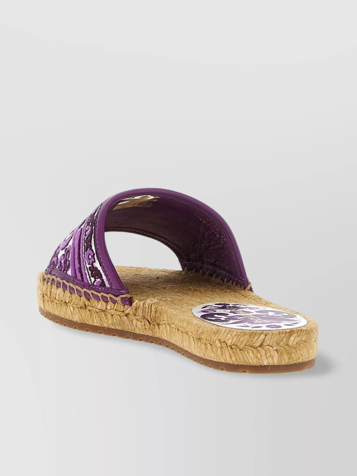Dolce&Gabbana Embroidered Strap Espadrilles Espadrille Sole