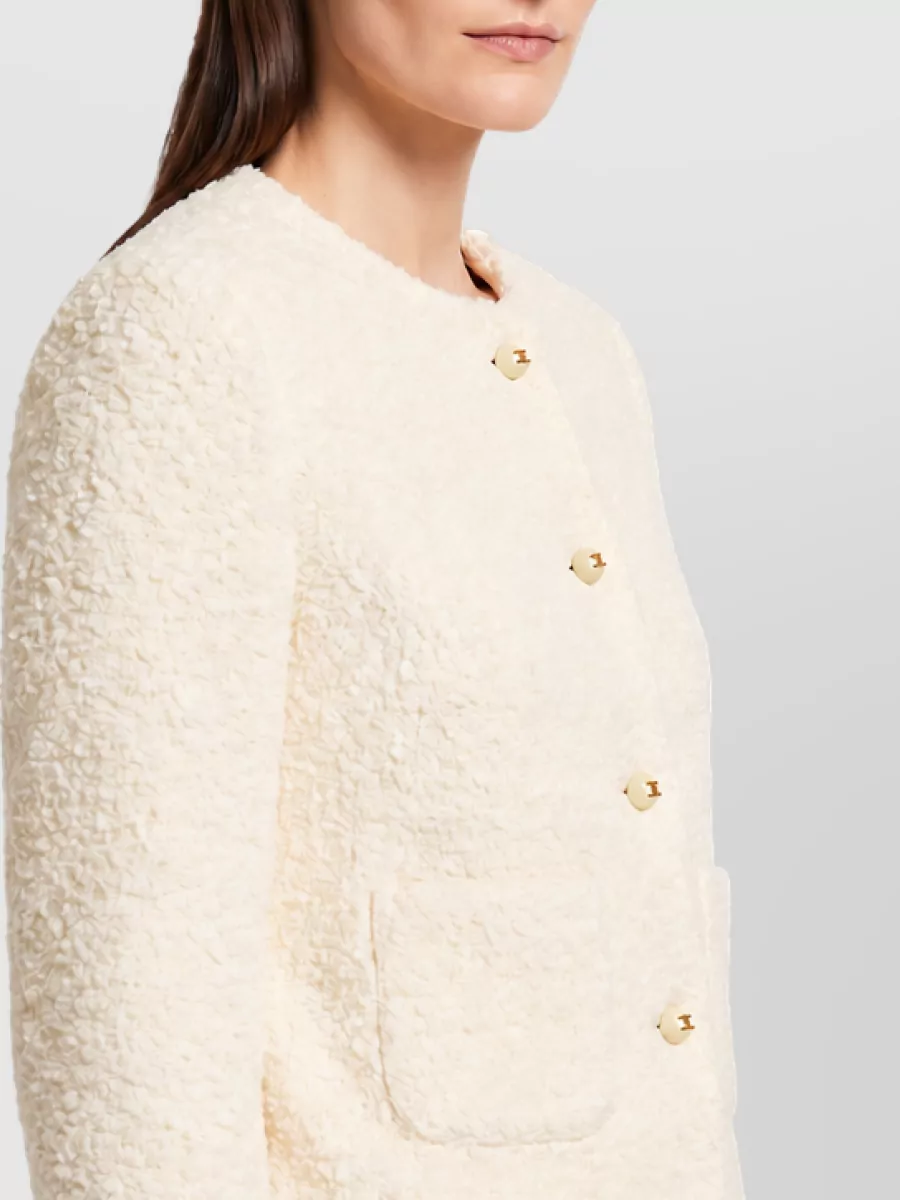 Celine Silk single-breasted coat