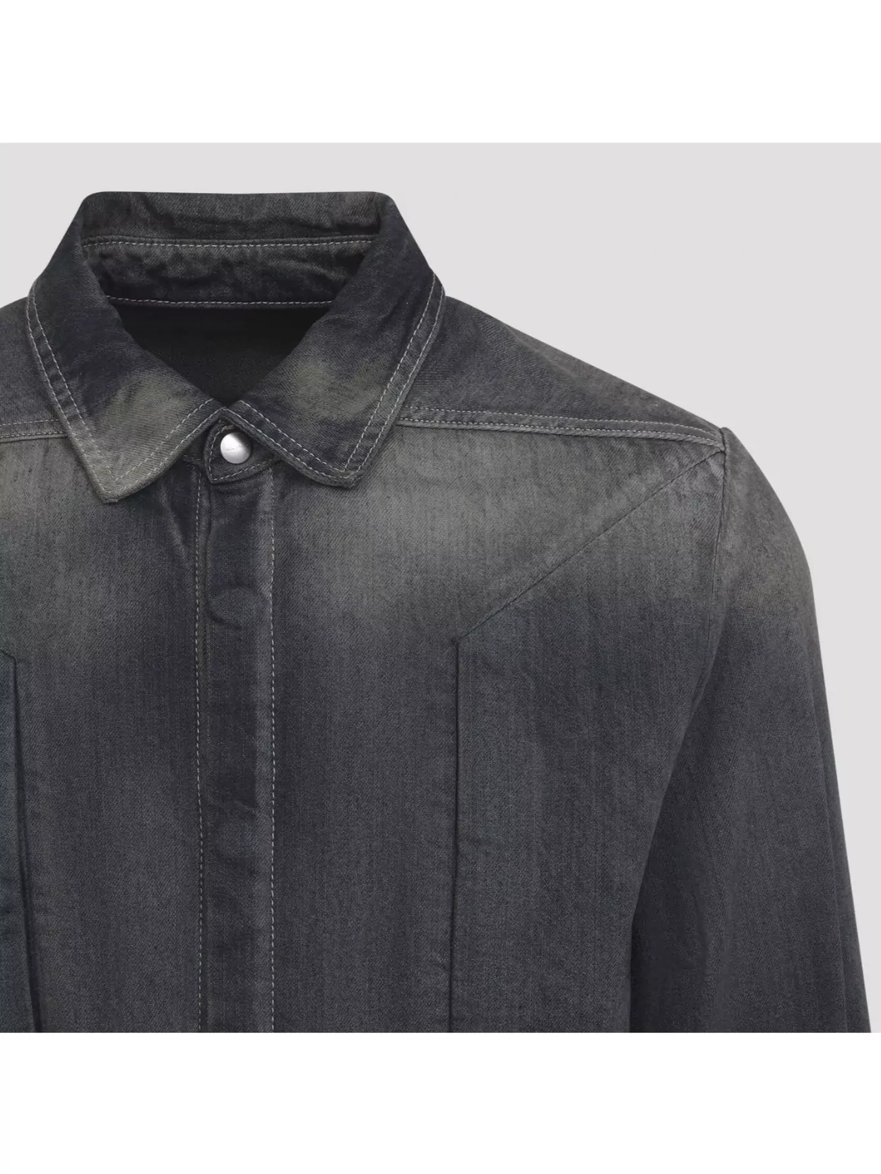 Rick Owens Fogpocket Long Sleeve Outer Shirt