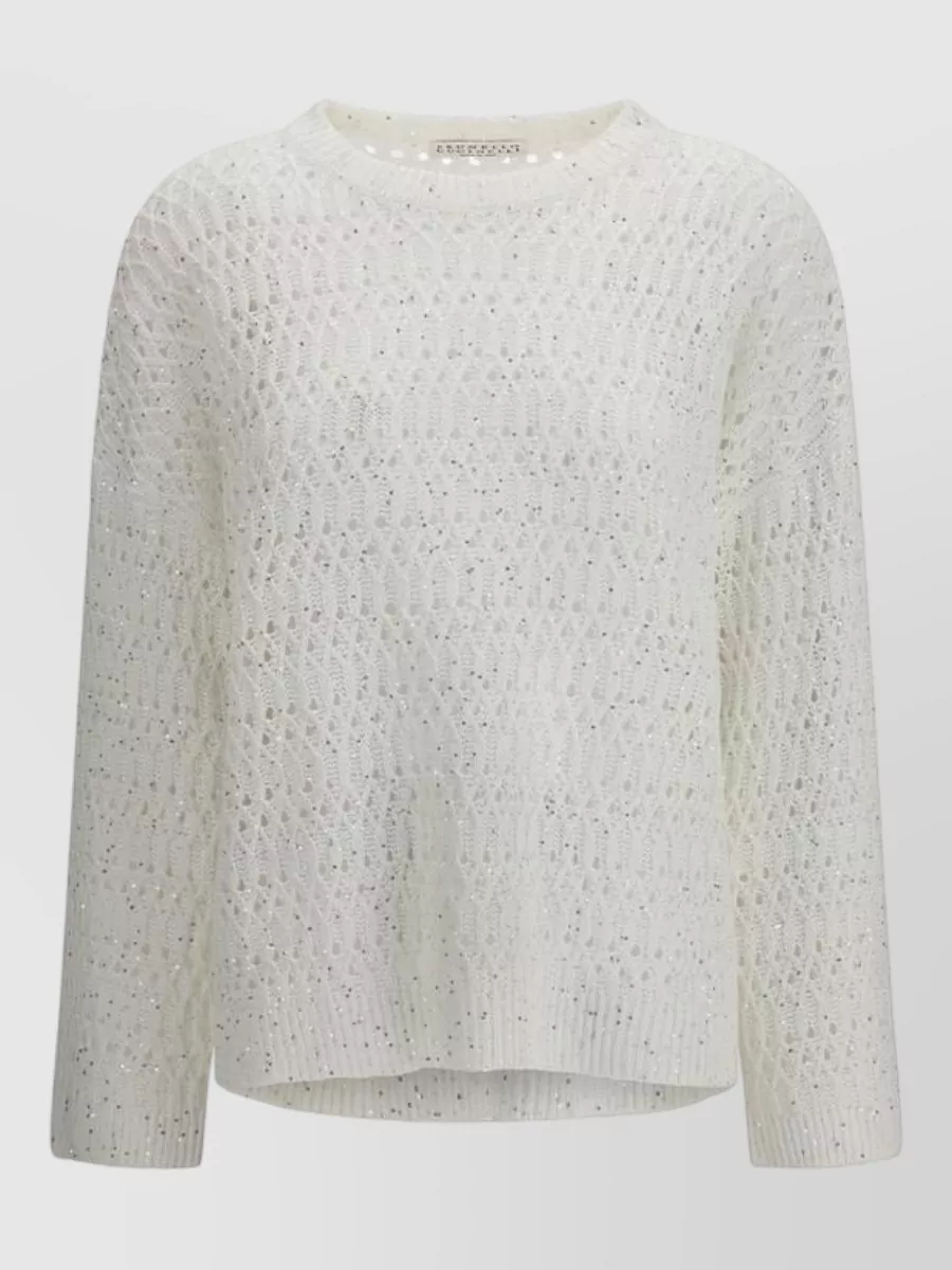 Brunello Cucinelli silk sweatshirt