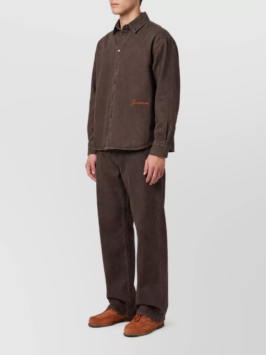 Jacquemus Denim regular-fit shirt