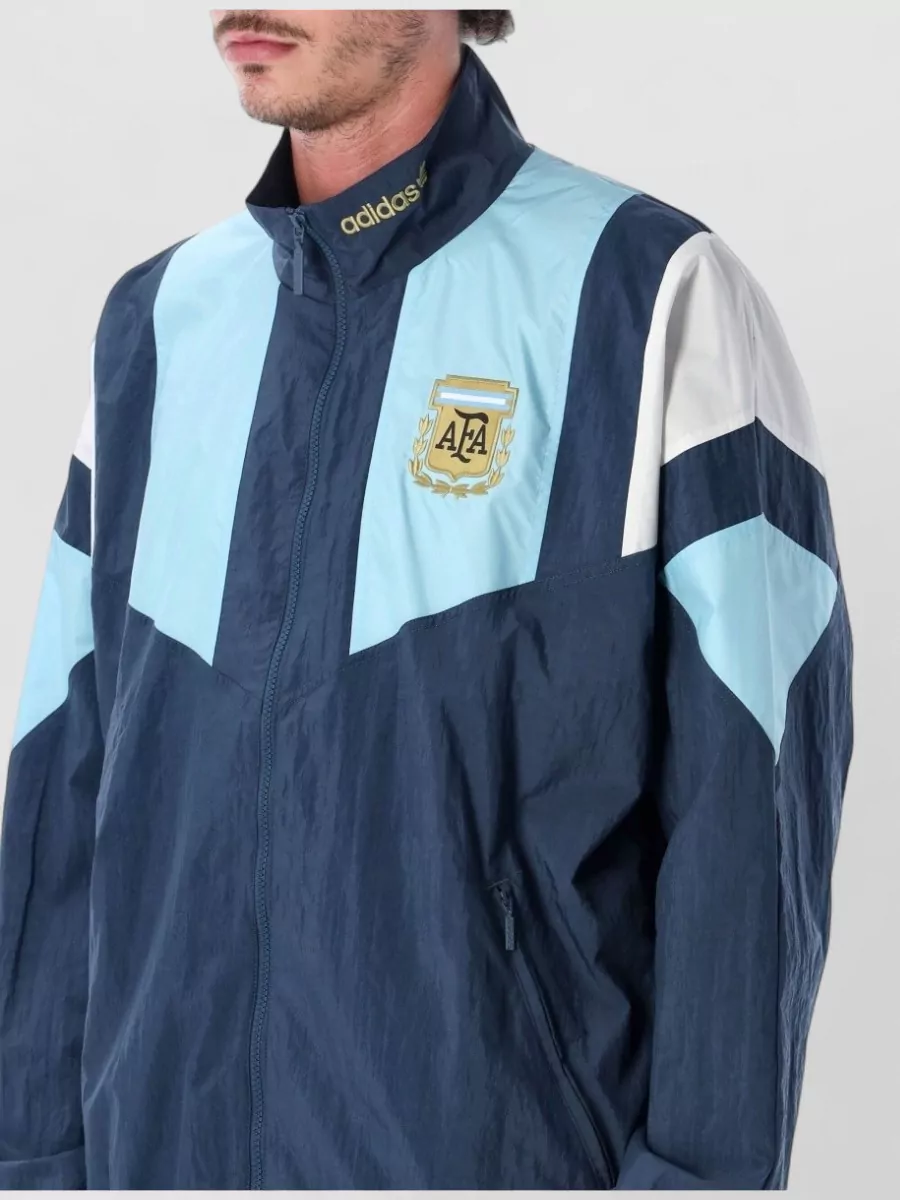 Adidas Originals Recycled Polyamide High-Neck Track Jacket