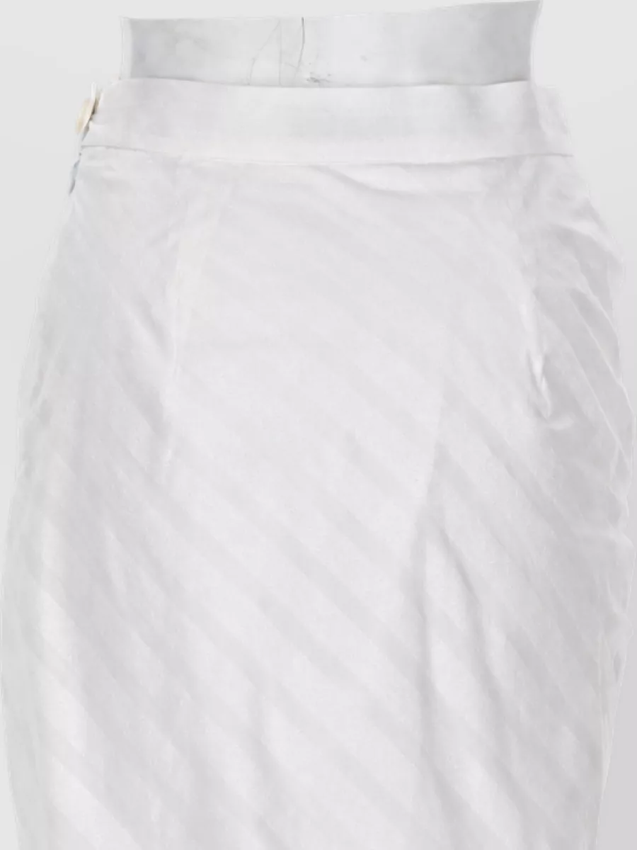 Vivienne Westwood Cotton mini wrap skirt