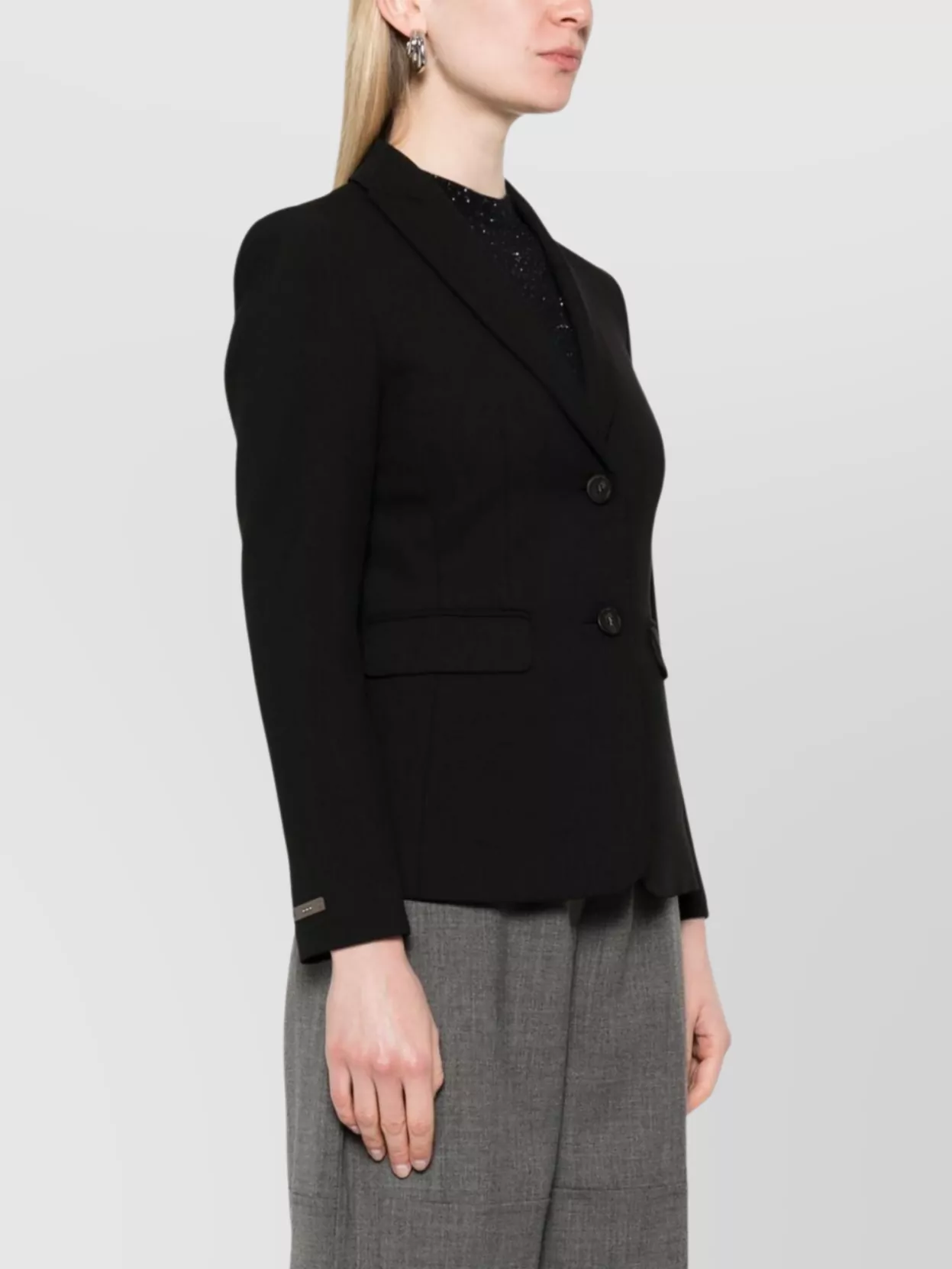 Peserico Tailored Jacket With Notched Lapels And Pockets