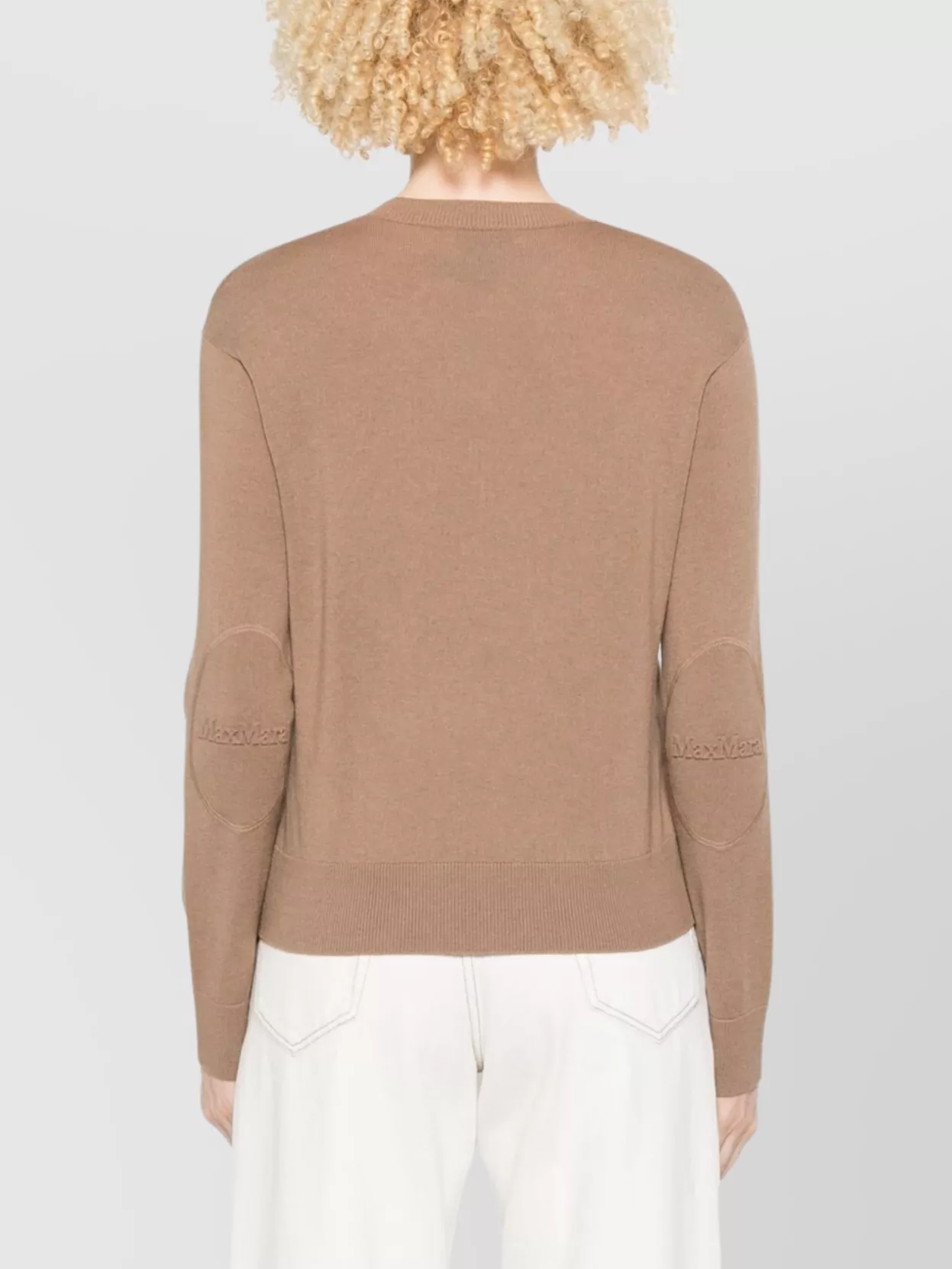 S Max Mara Crewneck Ribbed Knitwear Long Sleeves