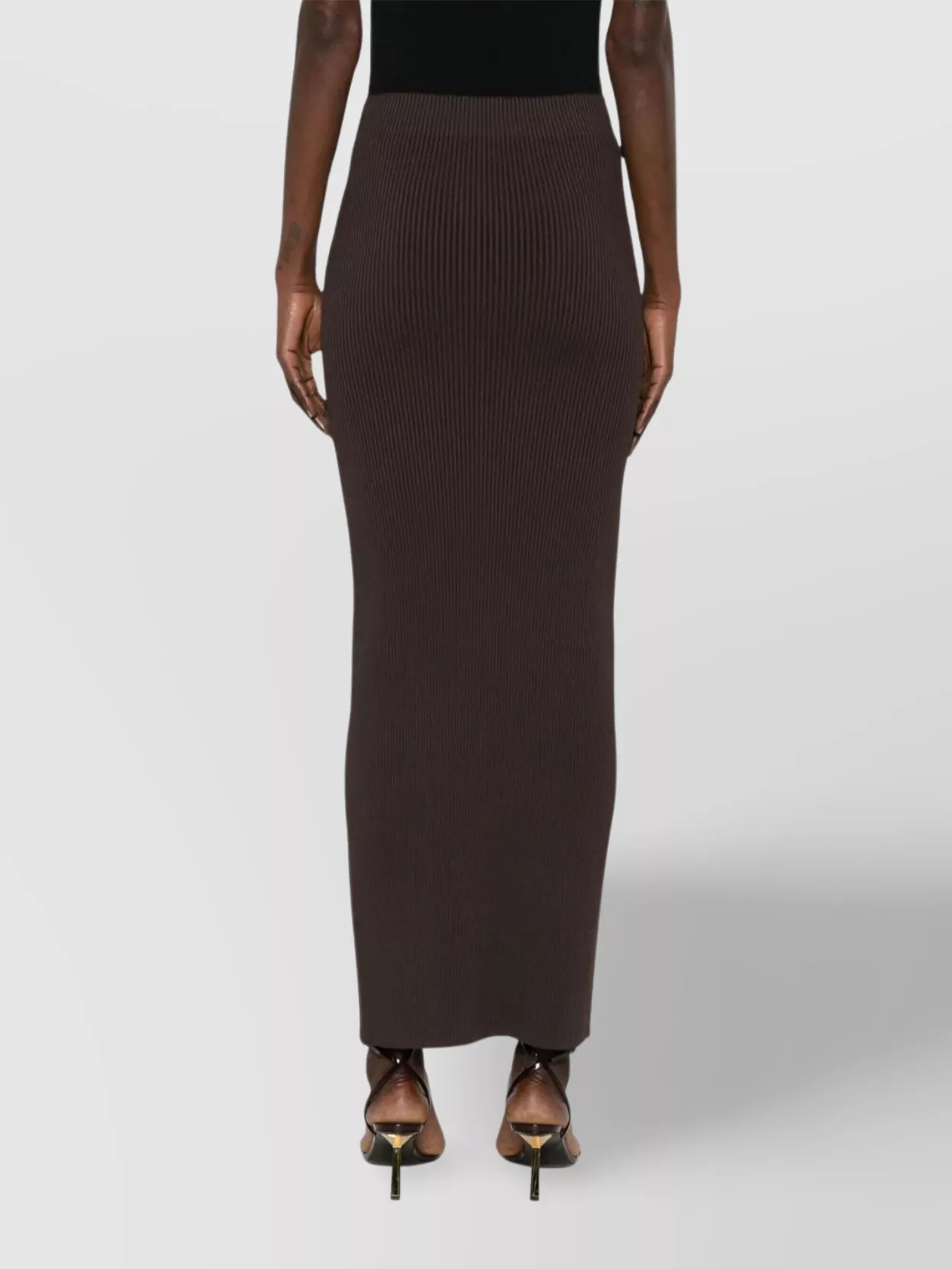 Max Mara High Waist Ankle Length Stretch Skirt