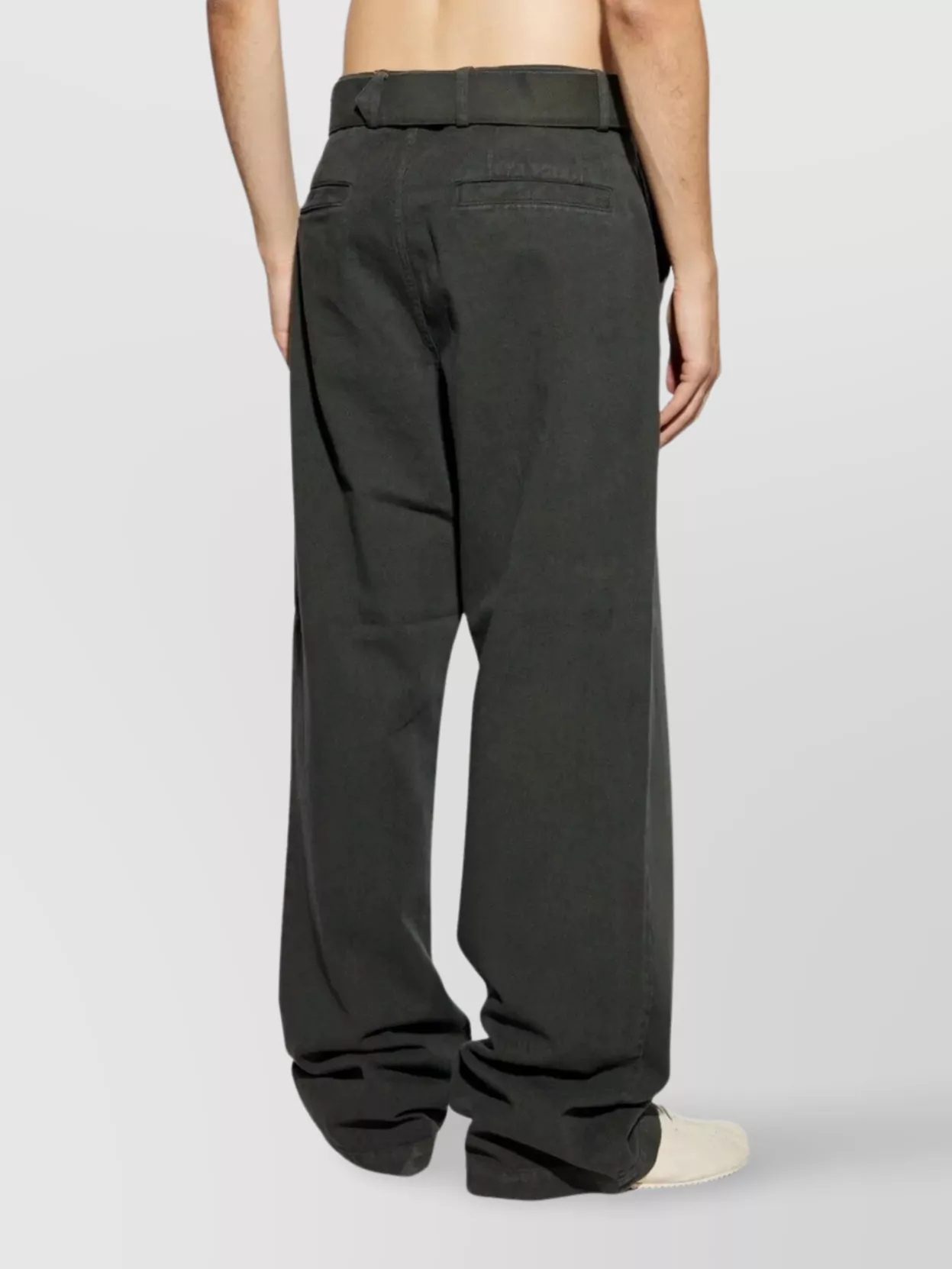 Dries Van Noten Trousers With Belt Loops And Side Pockets