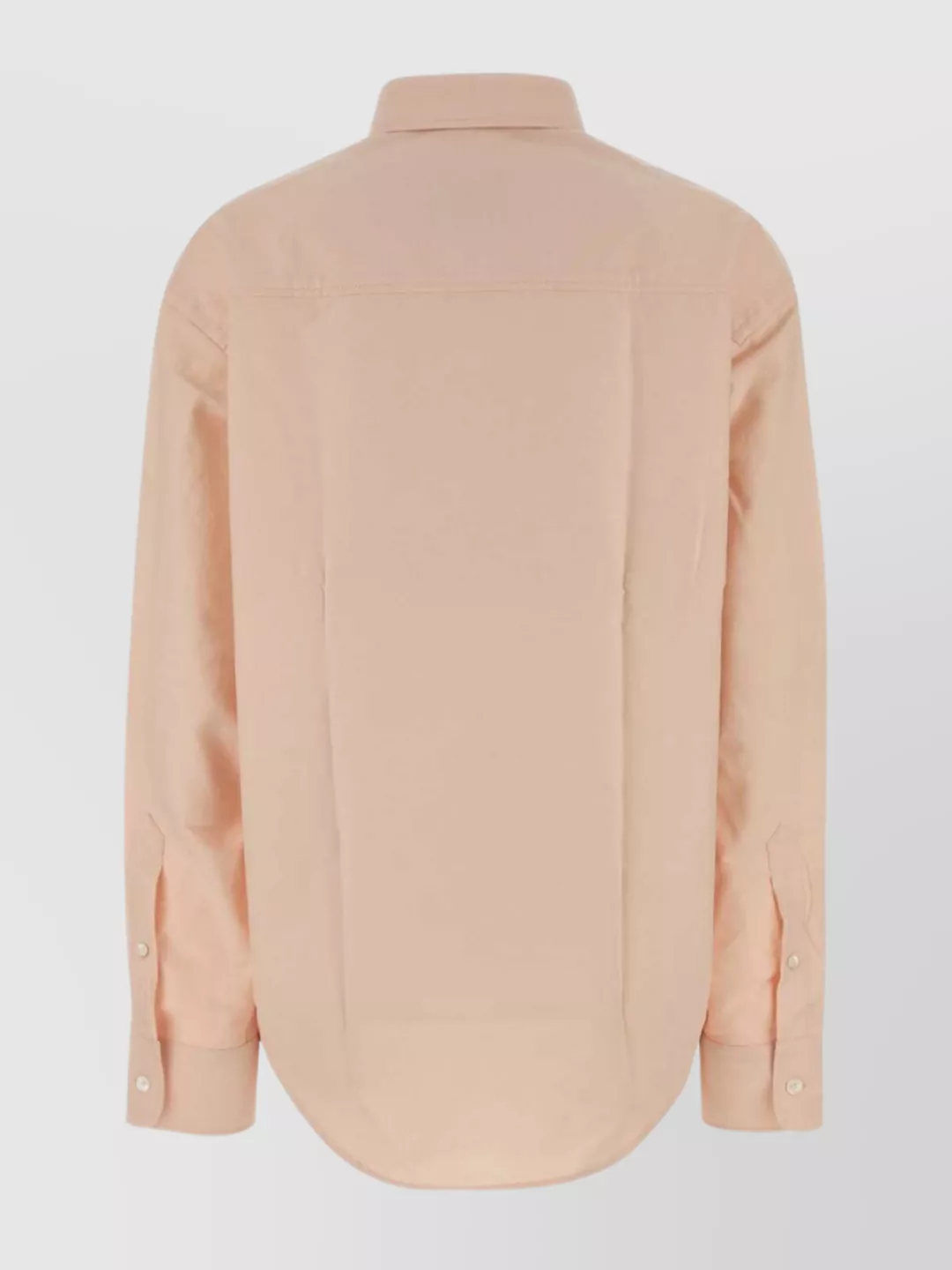 Ami Paris Oxford Shirt With Button Cuffs And Pocket