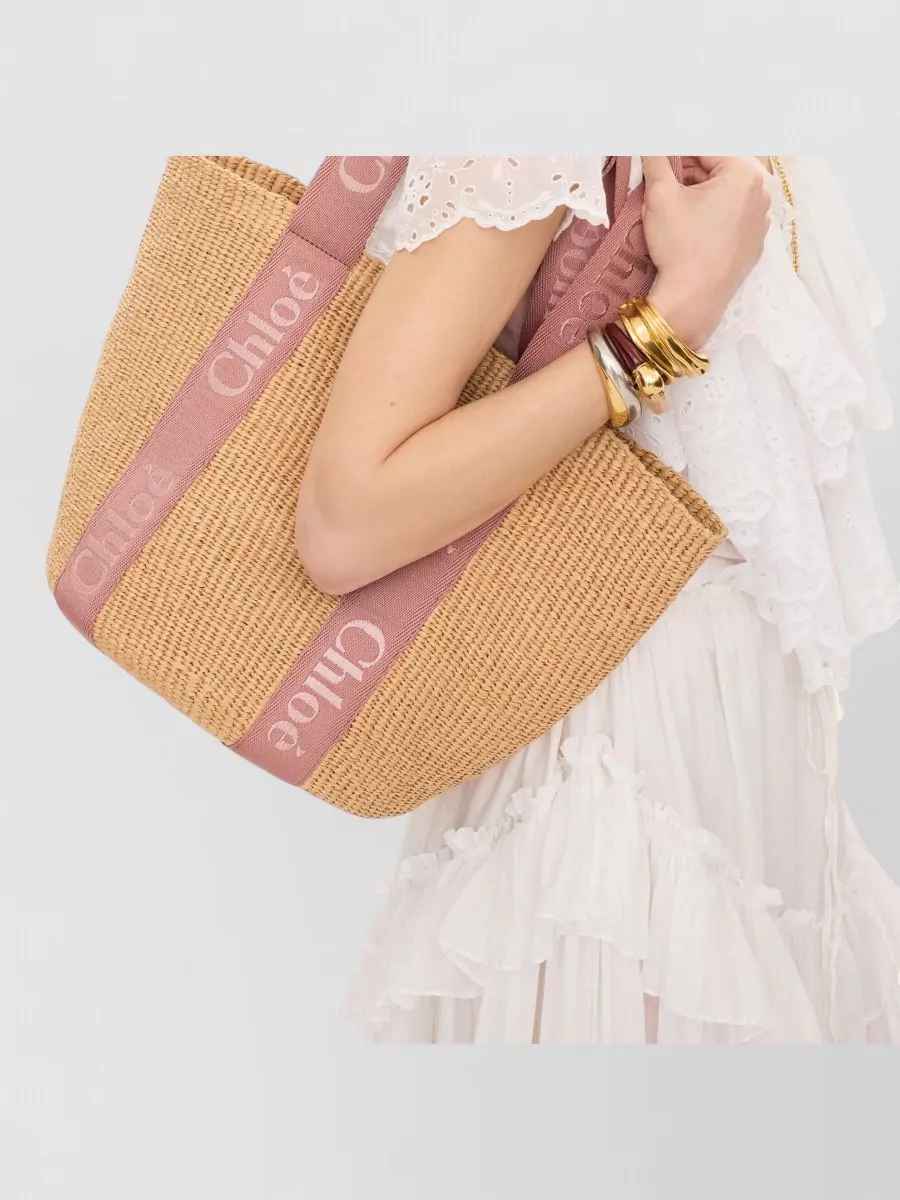 Chloé Woody Large Beach Bag