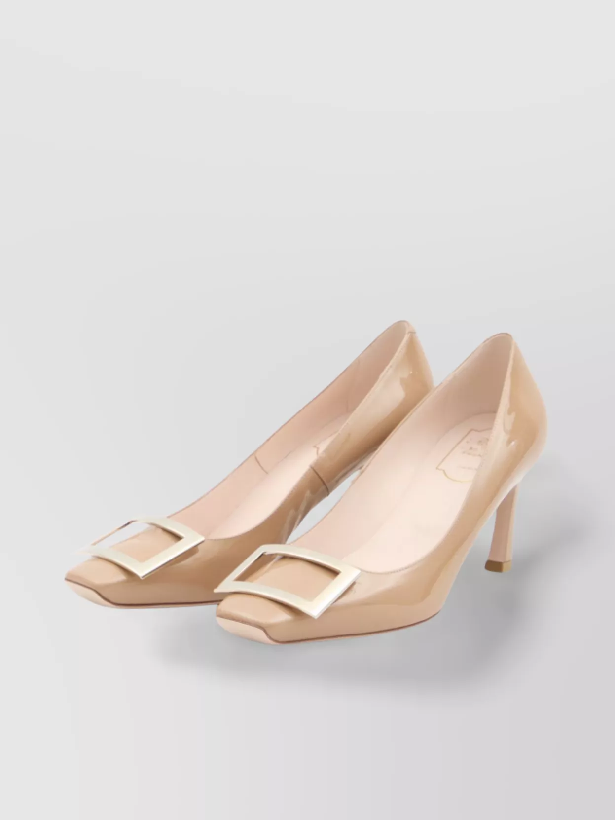 Roger Vivier Trompette Square Toe Pumps