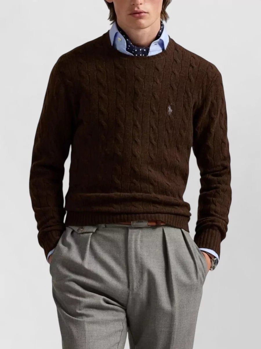 Polo Ralph Lauren Wool Cashmere Long Sleeve T-Shirt