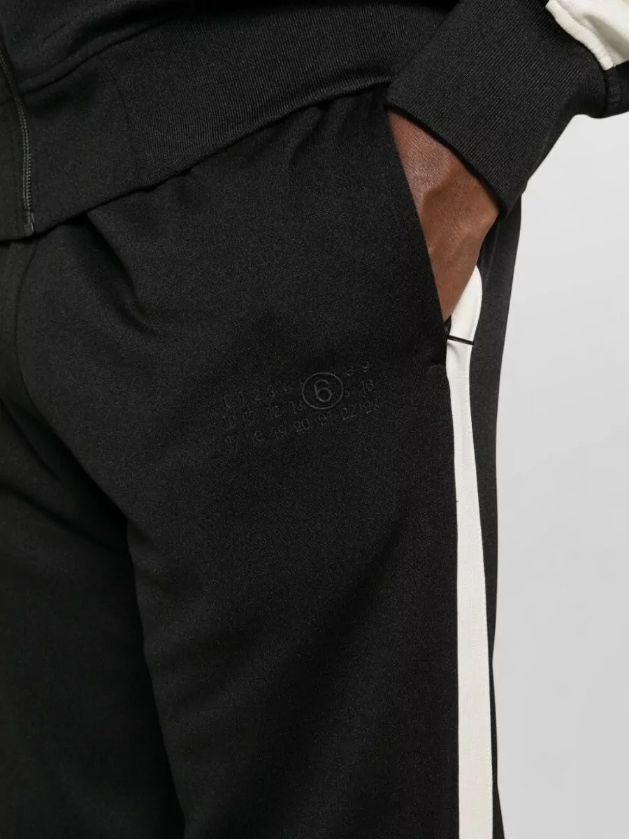 Mm6 Maison Margiela Logo Print Track Pants