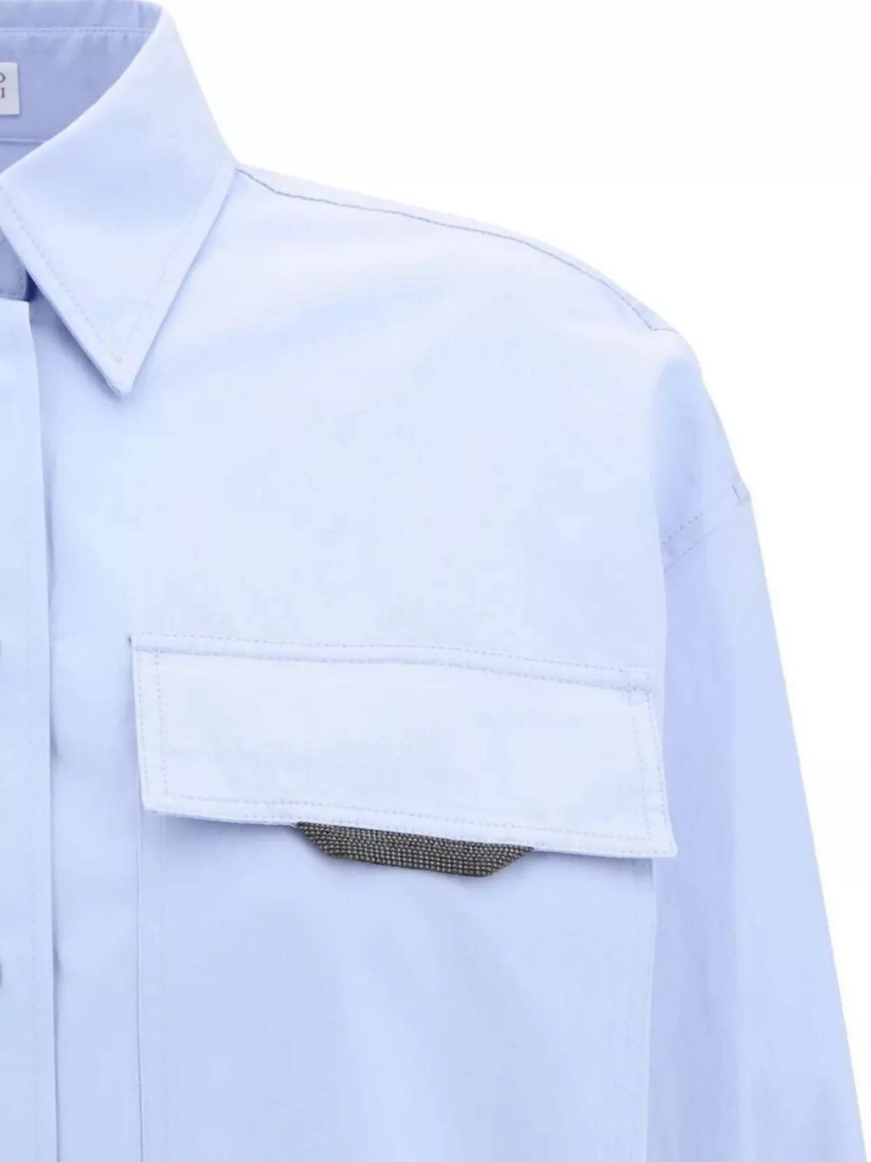 Brunello Cucinelli Shirt With Iconic Jewelry Detail