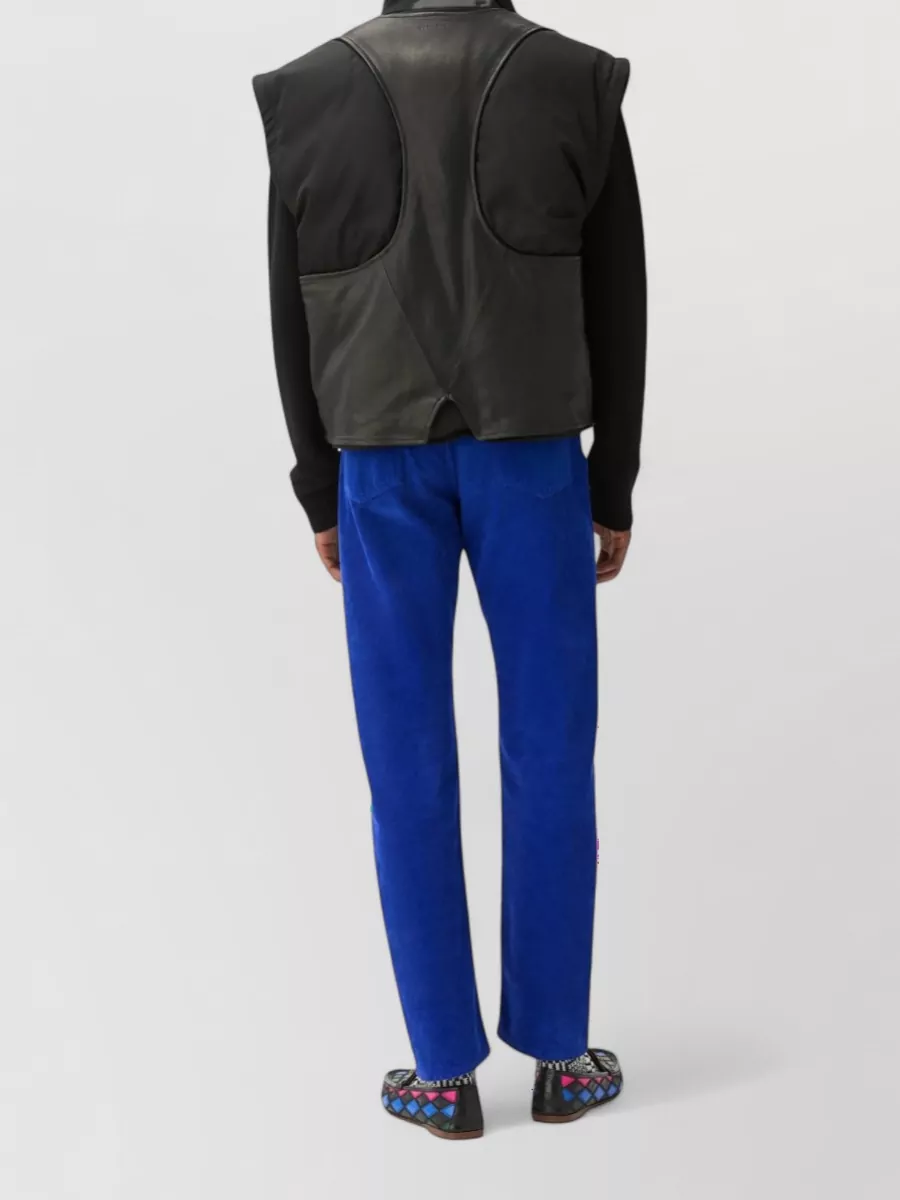Versace Corduroy Straight-Leg Jeans