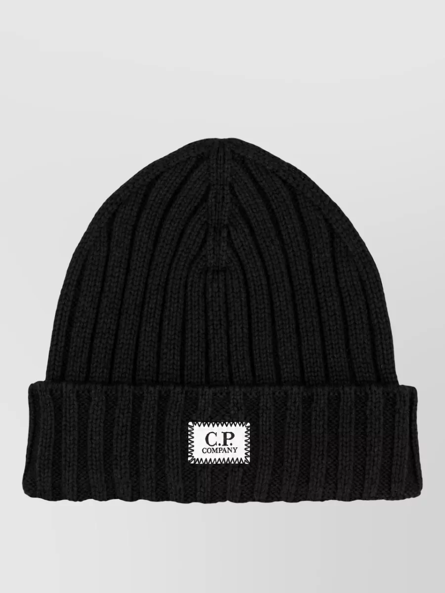 C.P. Company ribbed wool beanie