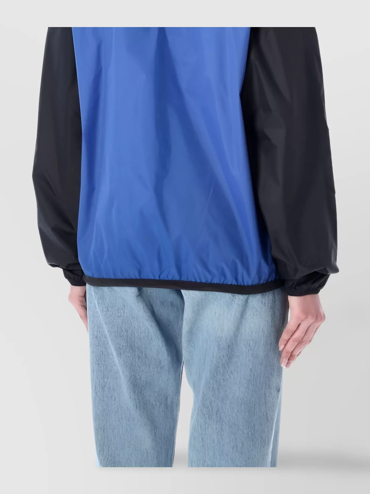 Comme Des Garçons Play Nylon Hooded Half Zip Poncho