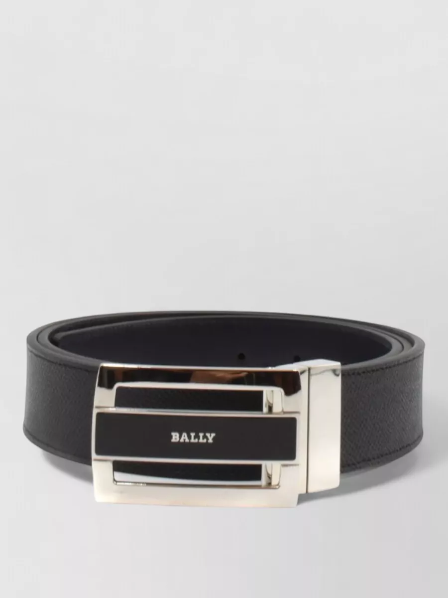 Bally leather belt