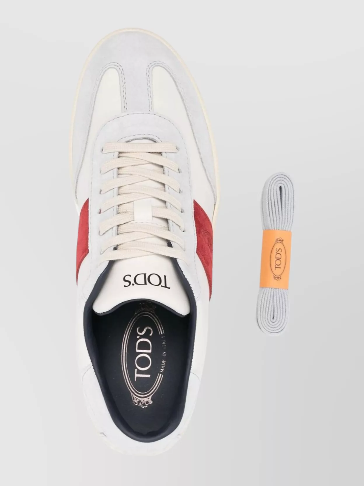 Tod's Sneakers With Contrasting Panel And Low-Top Design