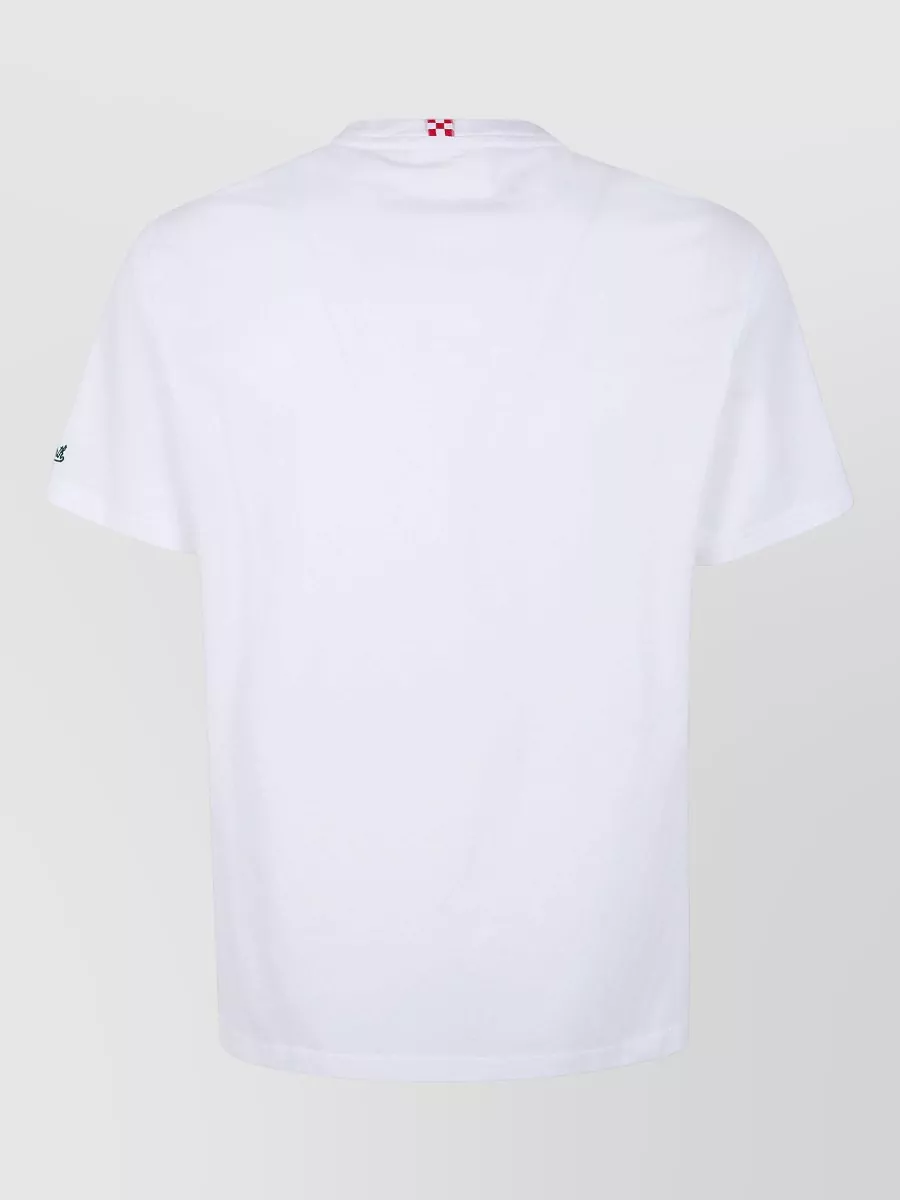 Mc2 Saint Barth Embroidered Cotton T-Shirt