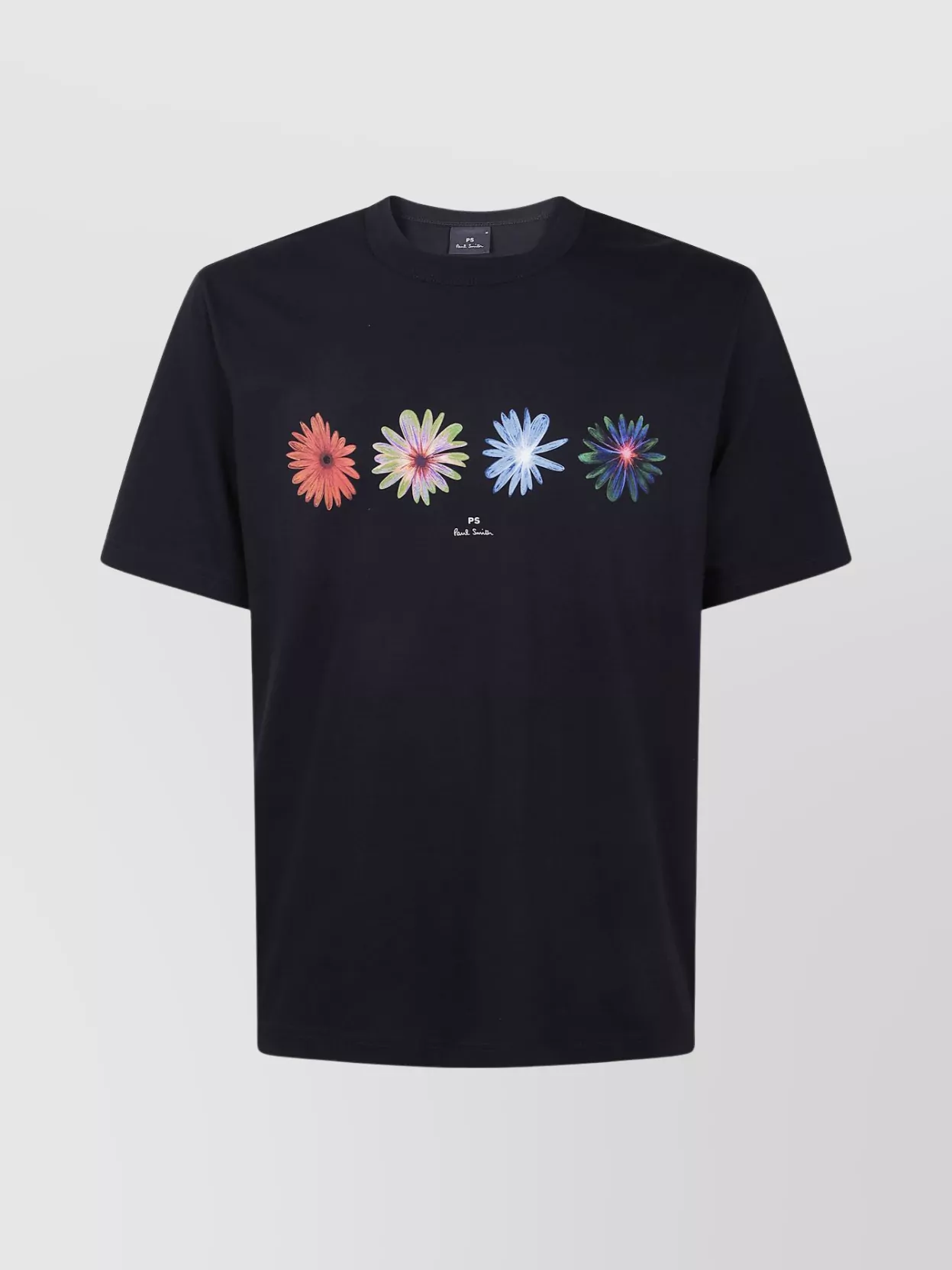 Paul Smith Short Sleeve Floral Graphic T-Shirt