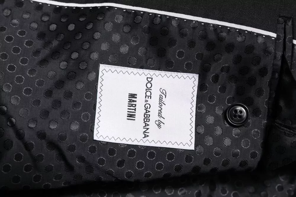 Dolce&Gabbana Virgin Wool Slim-Fit Single-Breasted Blazer
