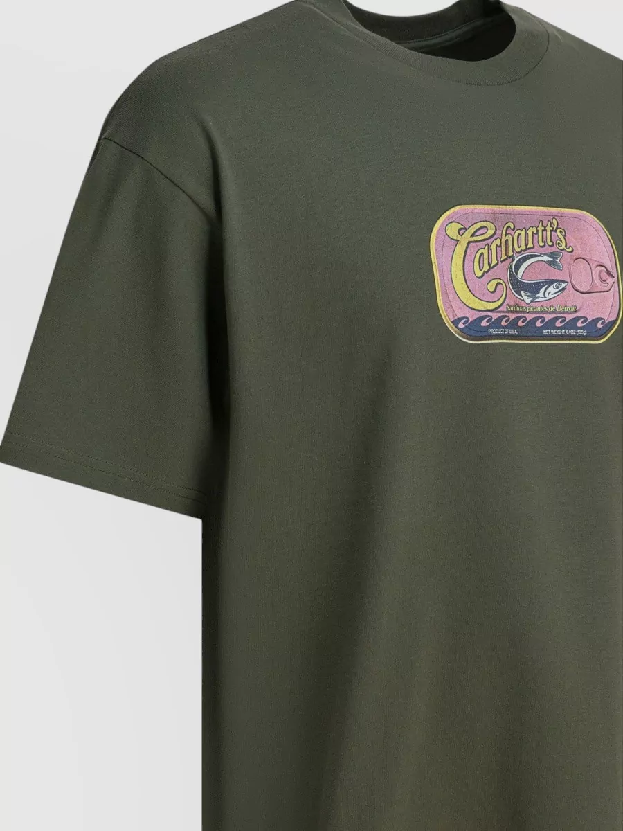 Carhartt Wip Sardinas Graphic Print Crew Neck T-Shirt