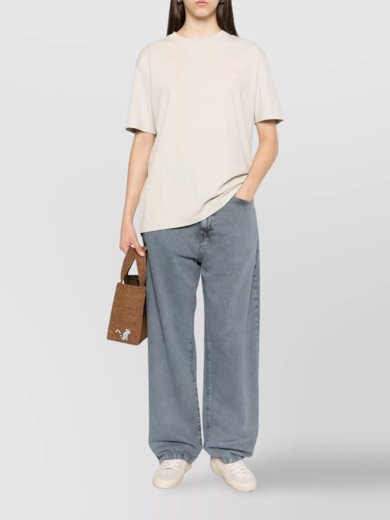 Autry Crew Neck Cotton T-Shirt