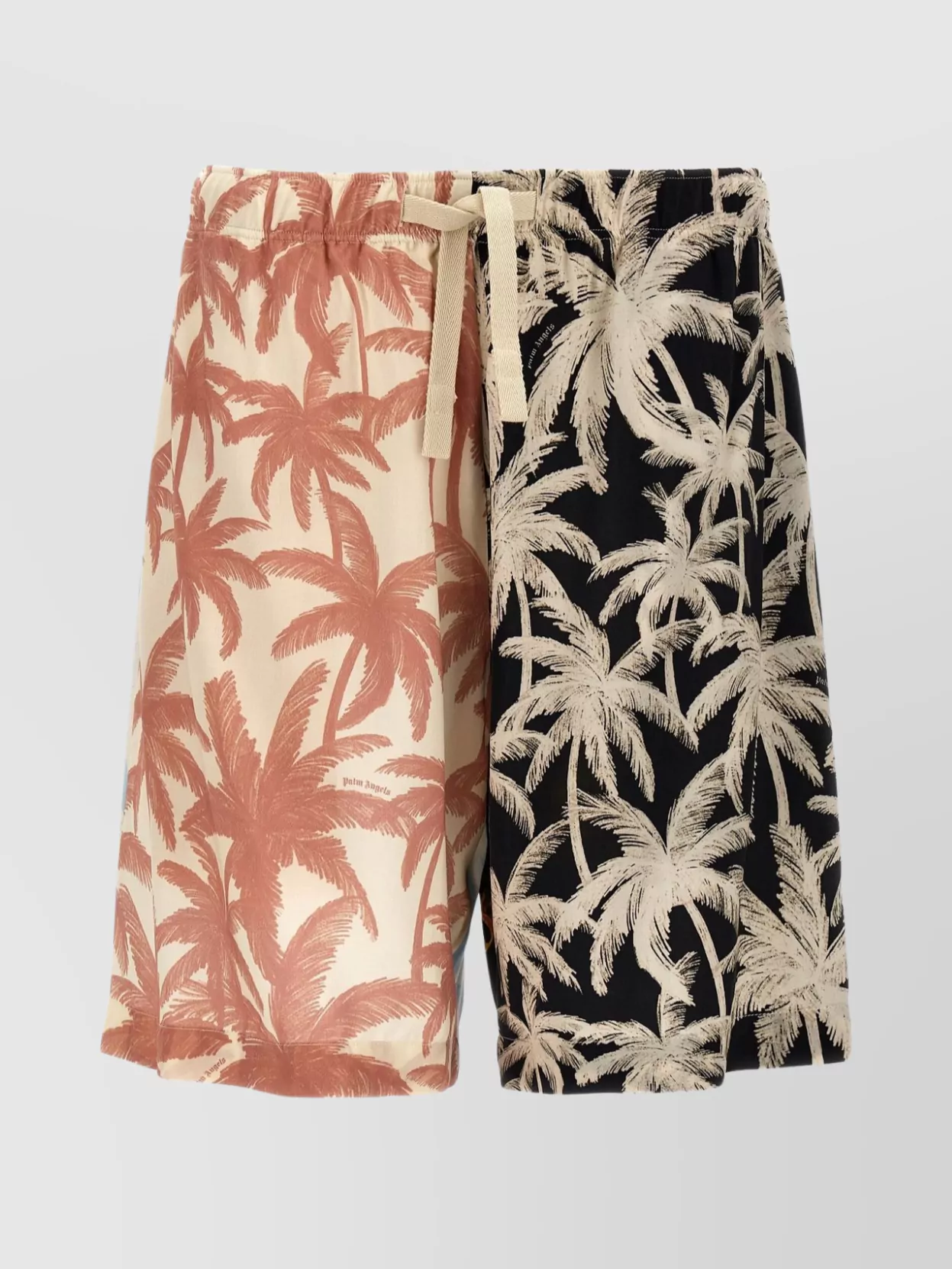 Shop Palm Angels 'tropical Fusion' Knee-length Shorts