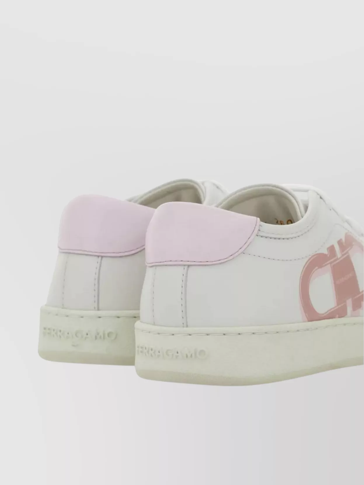 Ferragamo Contrast Heel Counter Sneakers