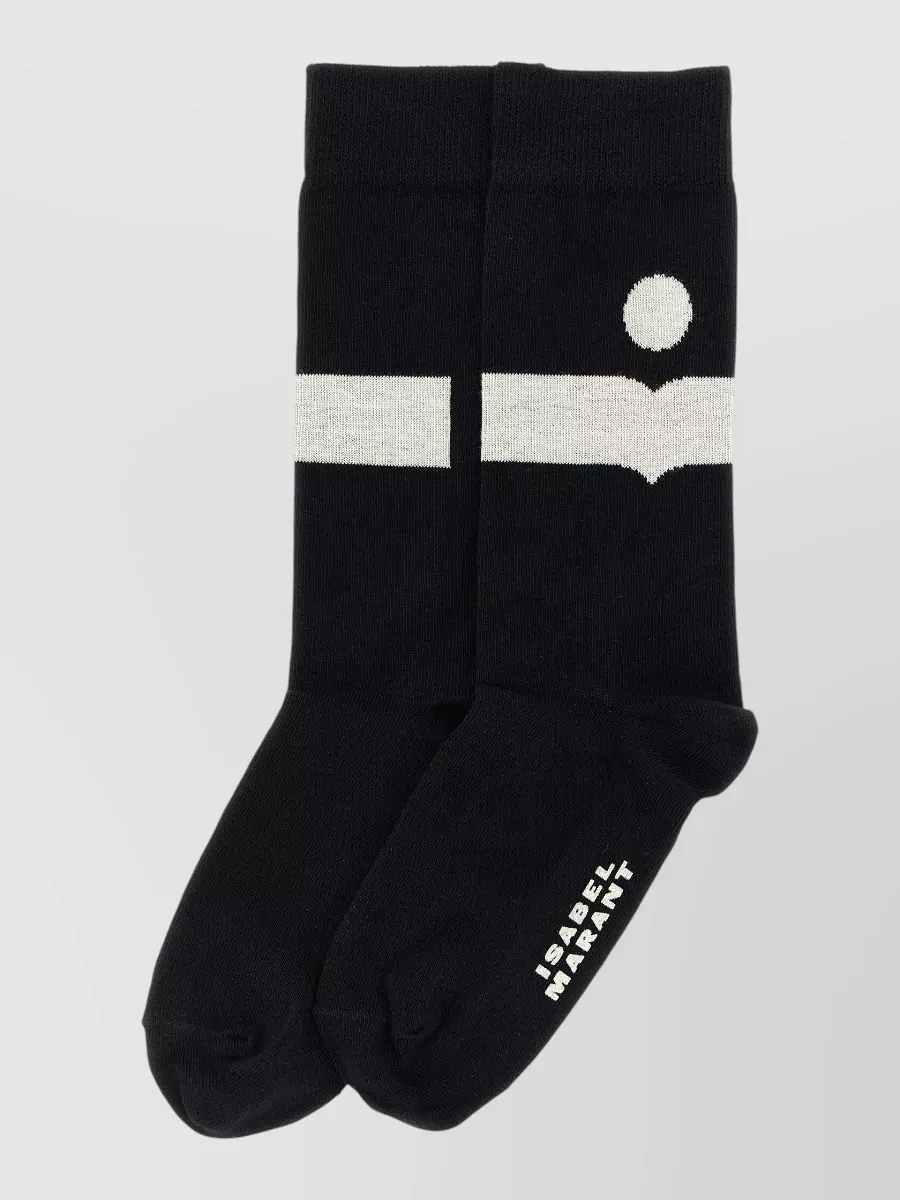 Isabel Marant logo socks