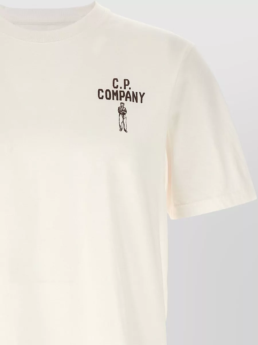 C.p. Company Sailor Graphic Crew Neck Short Sleeve T-Shirt