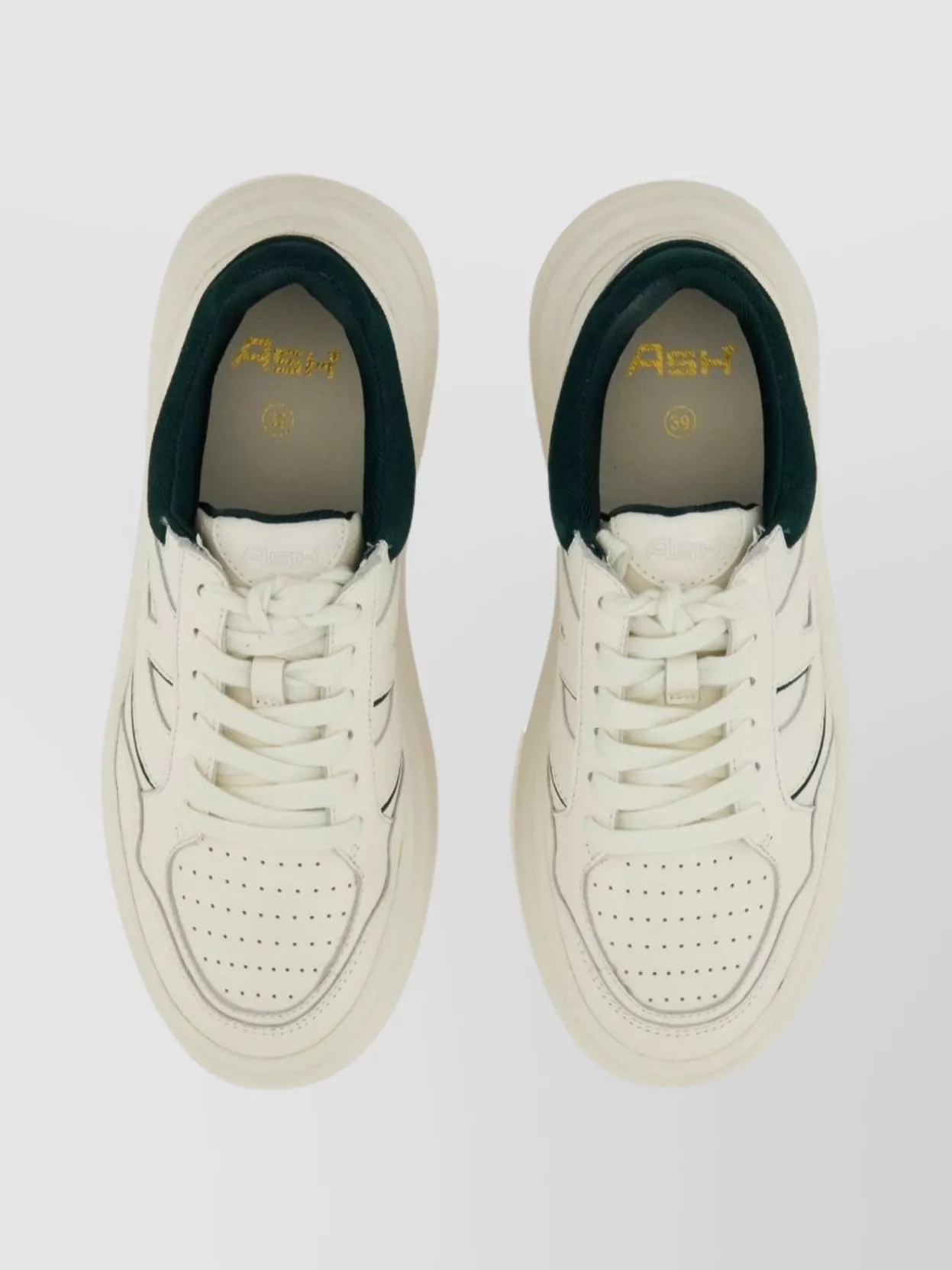 Ash Stylish Sneakers With Chunky Sole And Perforations