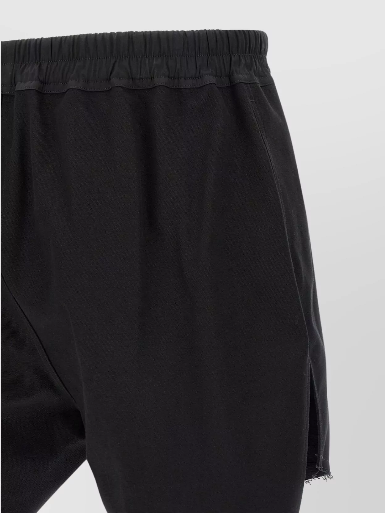 Rick Owens Cotton Straight Shorts