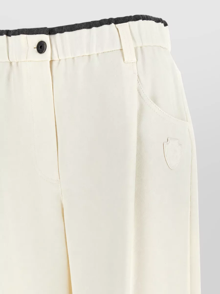Brunello Cucinelli Cotton Straight-Leg Trousers