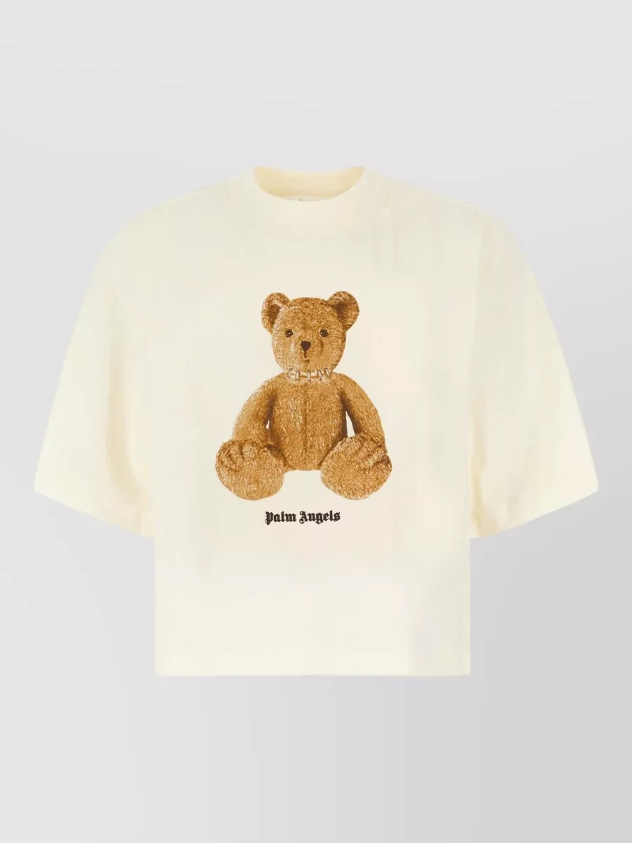 Palm Angels cotton graphic-print short-sleeve t-shirt