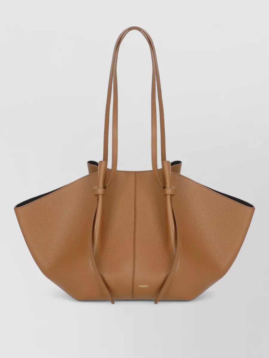 Yuzefi Mochi Large Leather Shoulder Bag